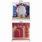 Santorini Sunset Double-Sided Pillowcover Backdrop