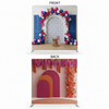 Santorini Sunset Double-Sided Pillowcover Backdrop - Cover