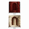 Crimson Courtyard Double-Sided Pillowcover Backdrop