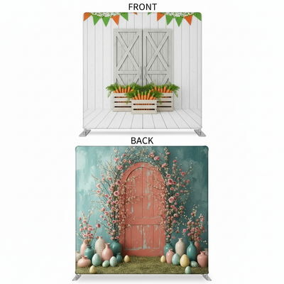 Heirloom Provencal double-sided pillowcover backdrop by True Backdrops featuring intricate floral patterns and soft textures.