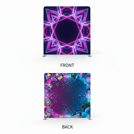 Stellar Electric Double-Sided Pillowcover Backdrop - Cover