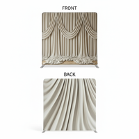 Linen alabaster double-sided backdrop pillowcover by True Backdrops, featuring a soft, textured surface in neutral tones.