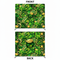 Emerald Gilded Double-Sided Pillowcover Backdrop