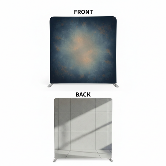 Industrial Nordic double-sided pillowcover backdrop by True Backdrops showing a versatile fabric with modern Nordic patterns.