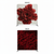 Crimson Romance double-sided backdrop pillowcover by True Backdrops, featuring rich crimson color and elegant design.