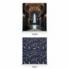 Double-sided pillowcover backdrop with elegant midnight design, ideal for photography or decor, by True Backdrops.