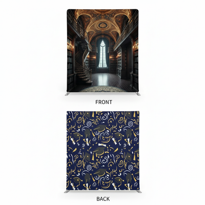 Double-sided pillowcover backdrop with elegant midnight design, ideal for photography or decor, by True Backdrops.