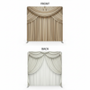 True Backdrops Opulent Vision double-sided pillowcover backdrop featuring vibrant designs on both sides.