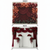 Crimson heirloom double-sided backdrop pillowcover by True Backdrops, featuring rich red fabric on both sides.