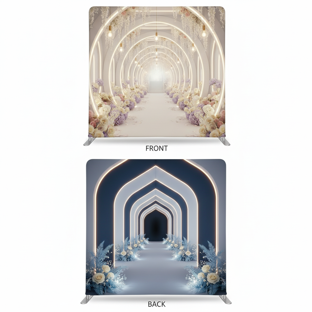 Luminous Midnight Double-Sided Pillowcover Backdrop