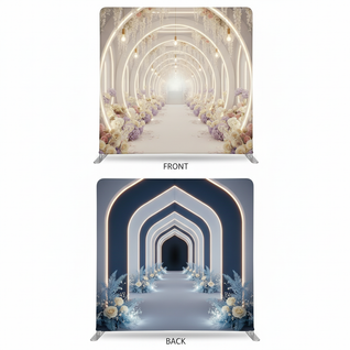 Luminous Midnight Double-Sided Pillowcover Backdrop