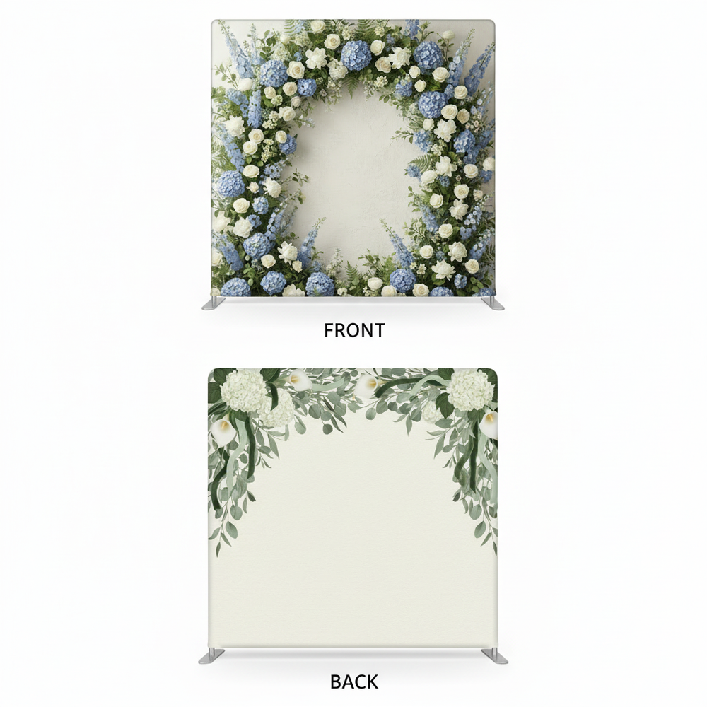 Porcelain Ethereal Double-Sided Pillowcover Backdrop