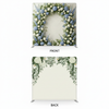 Porcelain Ethereal double-sided backdrop pillowcover by True Backdrops, showing soft, elegant fabric with subtle floral designs.