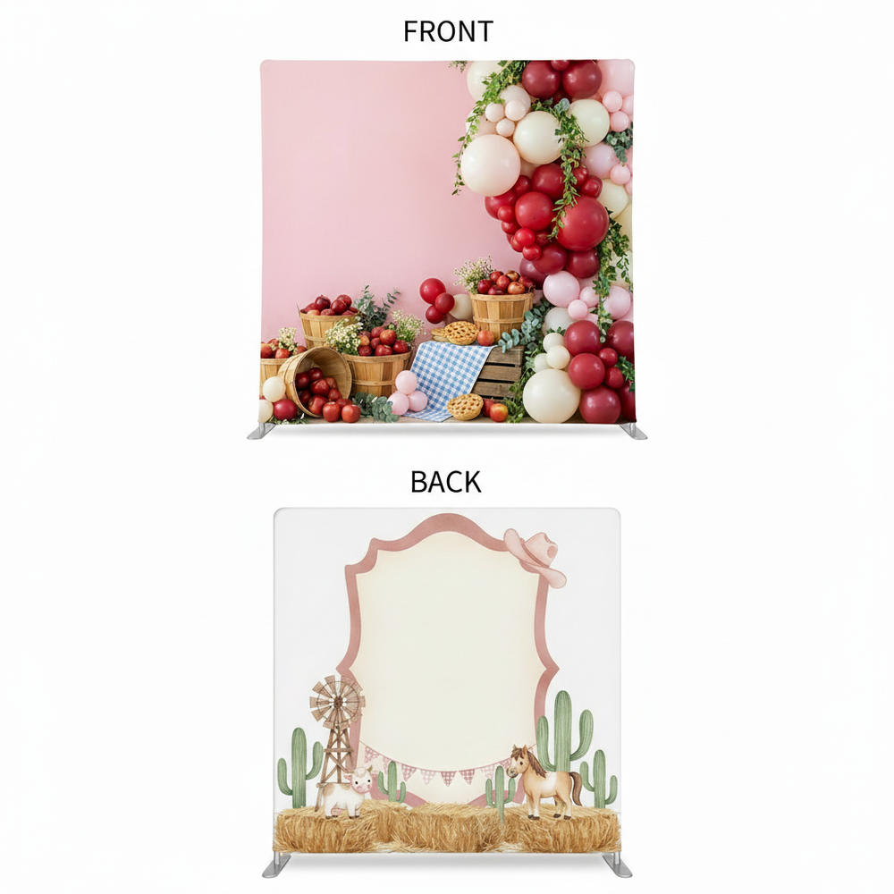 Orchard Sweetheart Double-Sided Pillowcover Backdrop