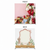 True Backdrops Orchard Sweetheart double-sided pillowcover backdrop with floral and pastel designs, versatile double-sided fabric.