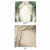 Eucalyptus silk double-sided pillowcover backdrop by True Backdrops, showcasing elegant botanical design on both sides.
