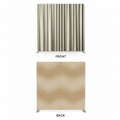 Opalescent Harvest double-sided pillowcover backdrop by True Backdrops showing a vibrant, textured fabric surface with dual design sides.