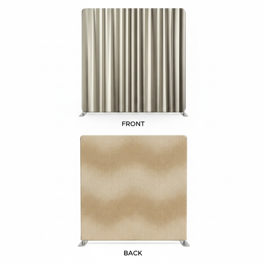 Opalescent Harvest double-sided pillowcover backdrop by True Backdrops showing a vibrant, textured fabric surface with dual design sides.