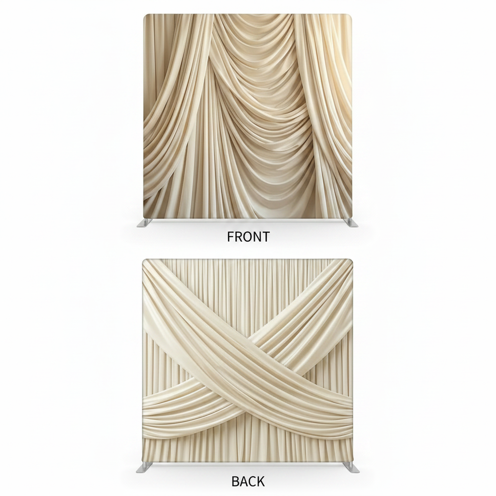 Ivory Serenade Double-Sided Pillowcover Backdrop