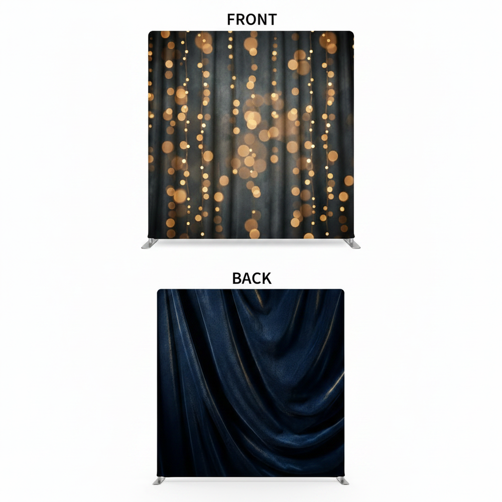 Starlit Midnight Double-Sided Pillowcover Backdrop