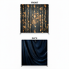 True Backdrops Starlit Midnight double-sided pillowcover backdrop showing starry night scene on both sides