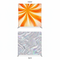 California Celestial Double-Sided Pillowcover Backdrop