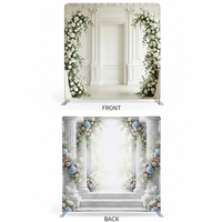 Ivory Ethereal Double-Sided Pillowcover Backdrop - Cover
