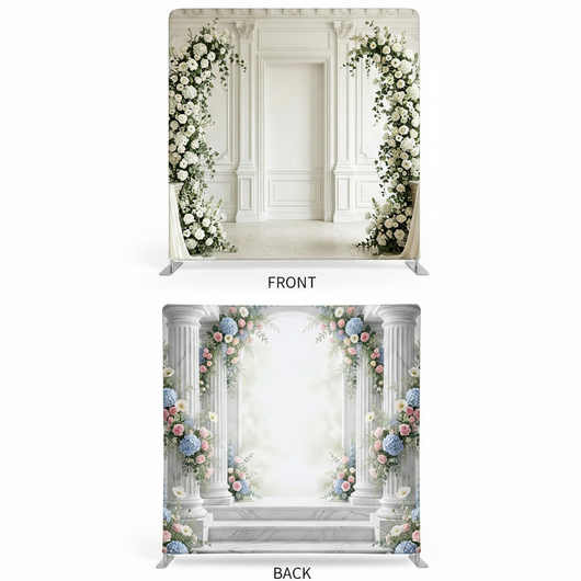 Ivory Ethereal Double-Sided Pillowcover Backdrop - Cover