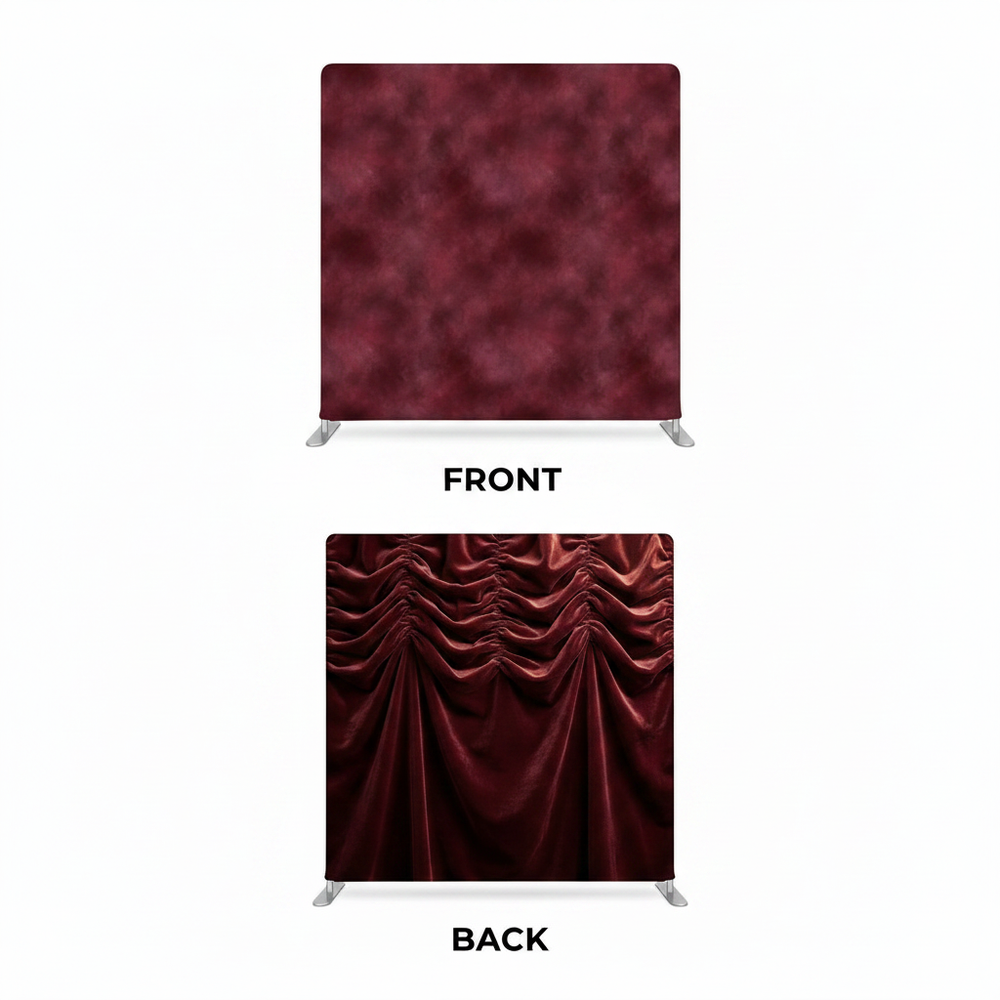 Crimson Encore Double-Sided Pillowcover Backdrop