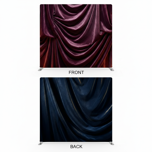 Royal Midnight Double-Sided Pillowcover Backdrop - Cover