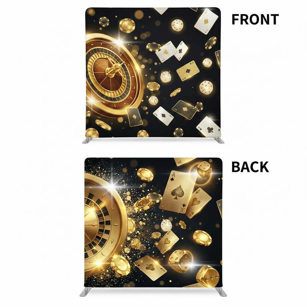 Midnight Fortune Double-Sided Pillowcover Backdrop