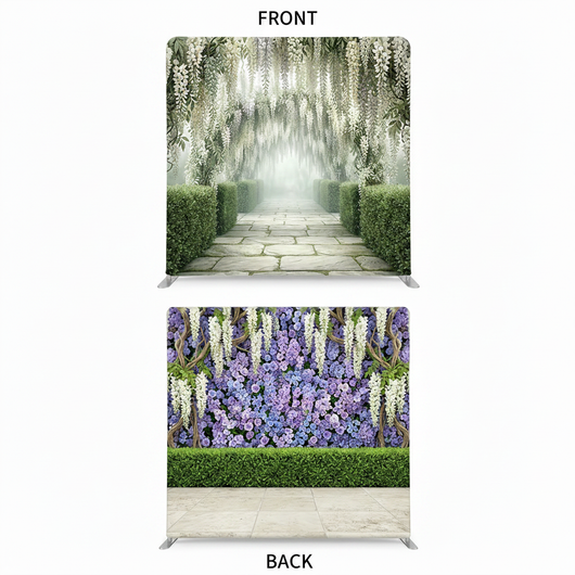 Wisteria Terrace Double-Sided Pillowcover Backdrop - Cover