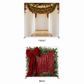 Midnight Crimson Double-Sided Pillowcover Backdrop