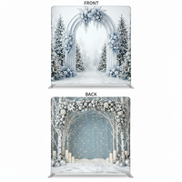 Everlasting Silver Double-Sided Pillowcover Backdrop - Cover