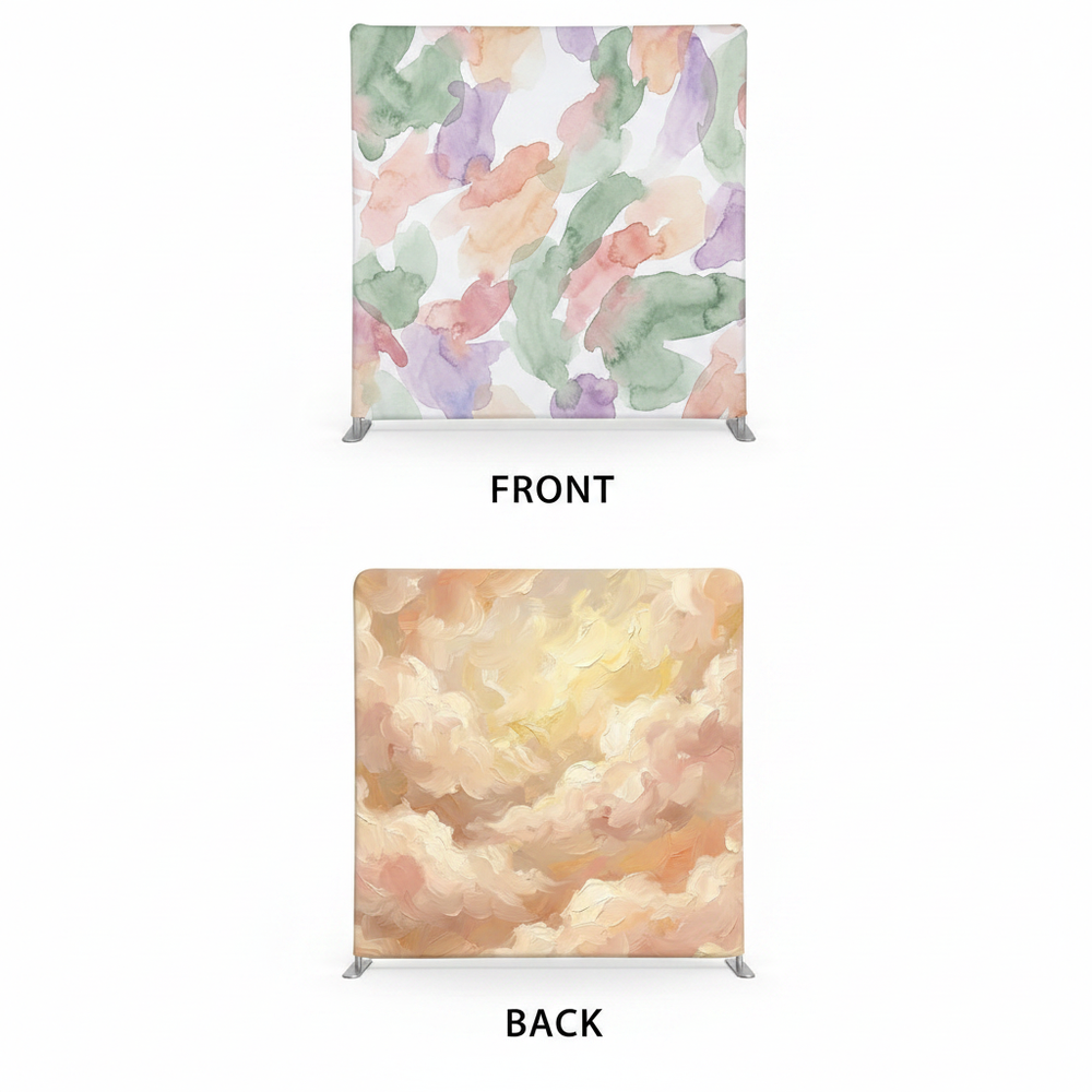 Wildflower Morning Double-Sided Pillowcover Backdrop