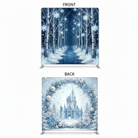 Midnight Frosted Double-Sided Pillowcover Backdrop - Cover