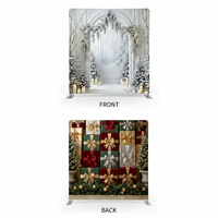 Winter Midnight Double-Sided Pillowcover Backdrop - Cover