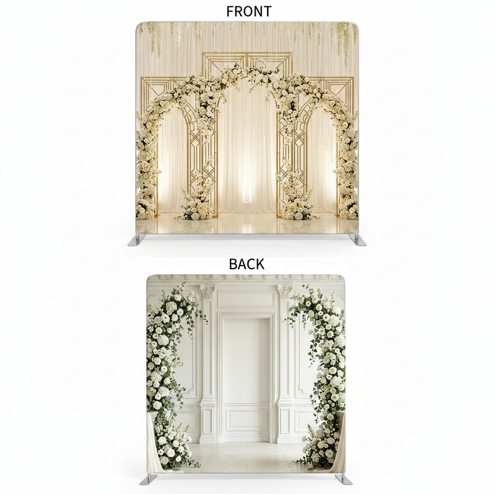 Ivory Estate Double-Sided Pillowcover Backdrop