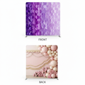 Lavender Blushing Double-Sided Pillowcover Backdrop