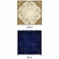 Cosmic Dawn Scroll Double-Sided Pillowcover Backdrop