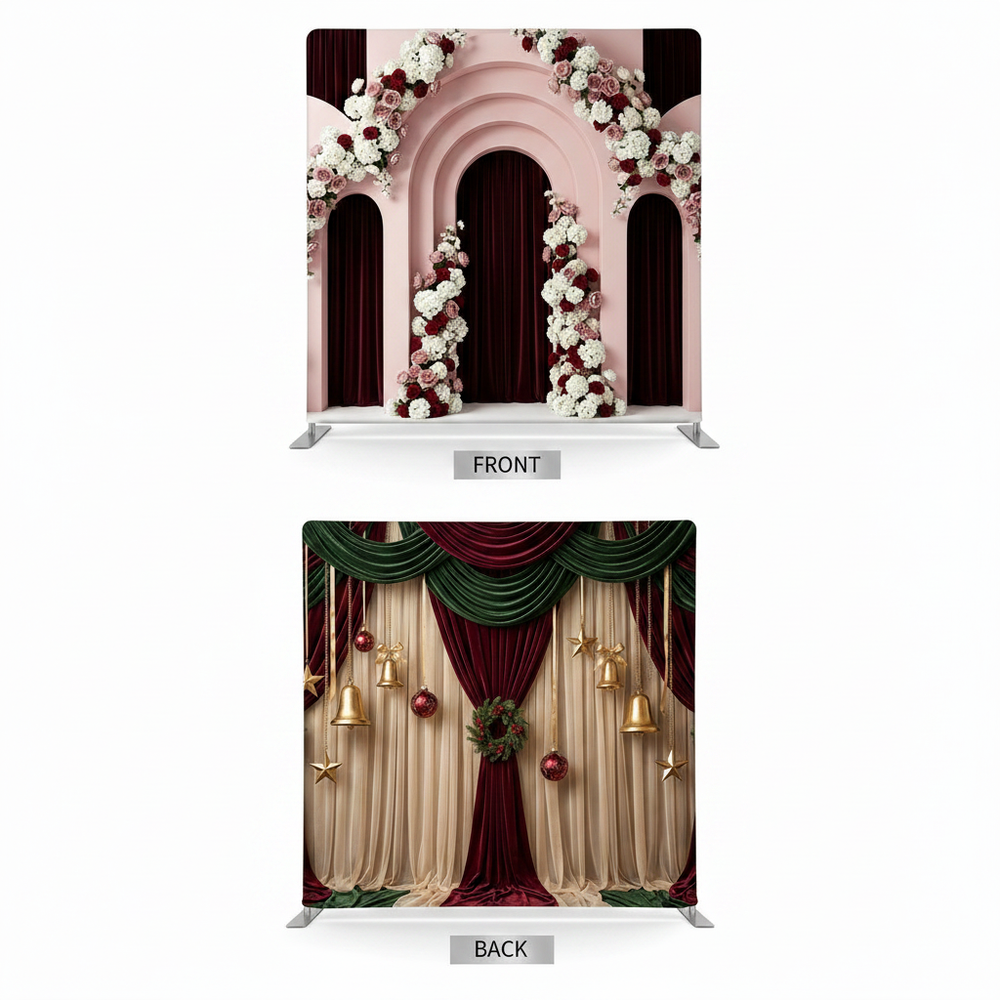 Velvet Enchantment Double-Sided Pillowcover Backdrop