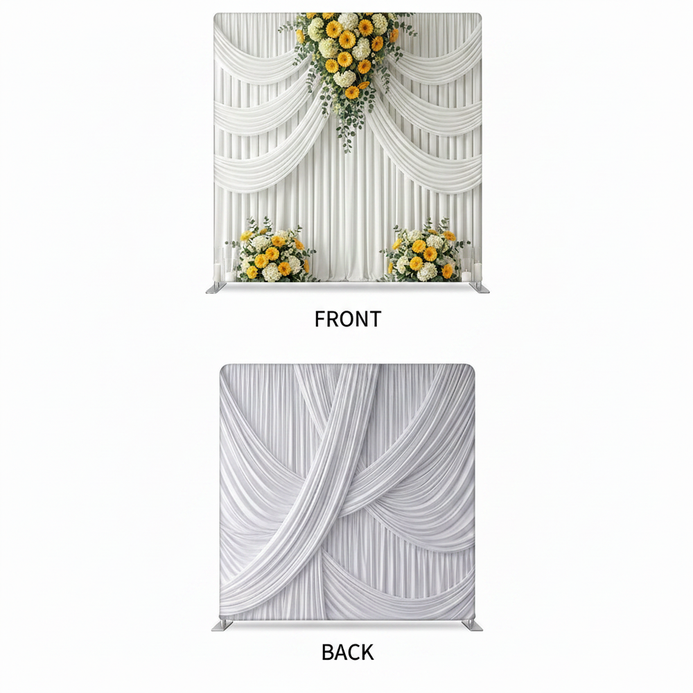 Alabaster Reverie Double-Sided Pillowcover Backdrop