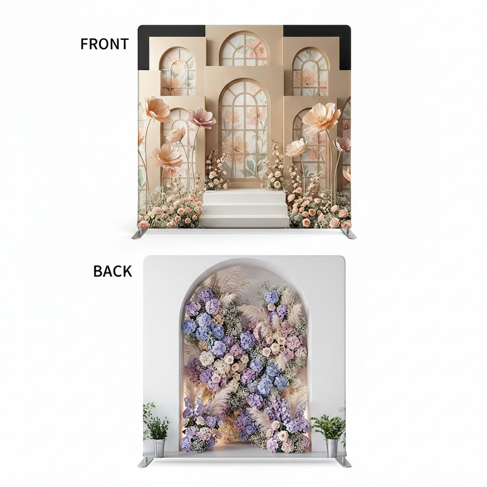 Sunlit Reverie Double-Sided Pillowcover Backdrop