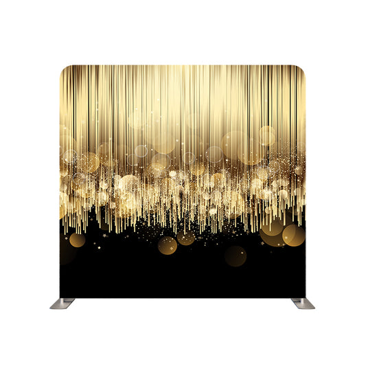 Gold 7 Pillow Cover Backdrop from True Backdrops, featuring a luxurious gold pillow with detailed fabric texture.