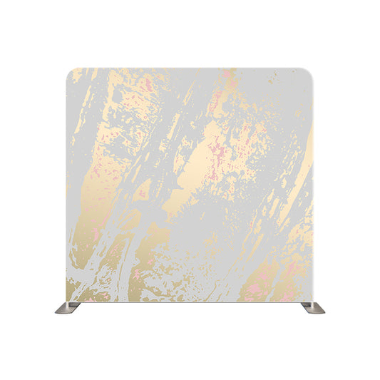 White And Gold Art 01 Pillow Cover Backdrop