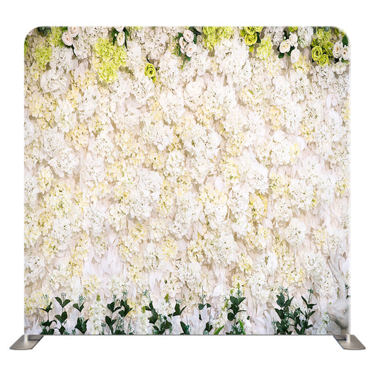 Floral 023 Pillow Cover Backdrop by True Backdrops featuring colorful floral fabric with soft texture and detailed floral pattern