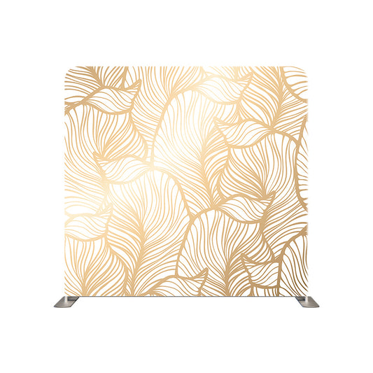 Golden Leaves Pillow Cover Backdrop