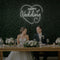 Happy Wedding Heart Neon Sign