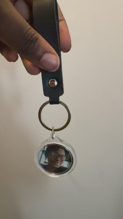 Event-Ready Acrylic Photo Keychain Sets (Pre-Assembled with Straps)