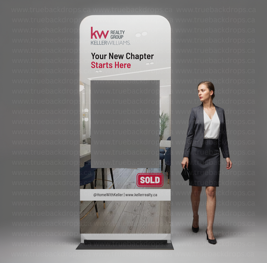 True Selfie Station — Custom Selfie Stand - True Backdrops